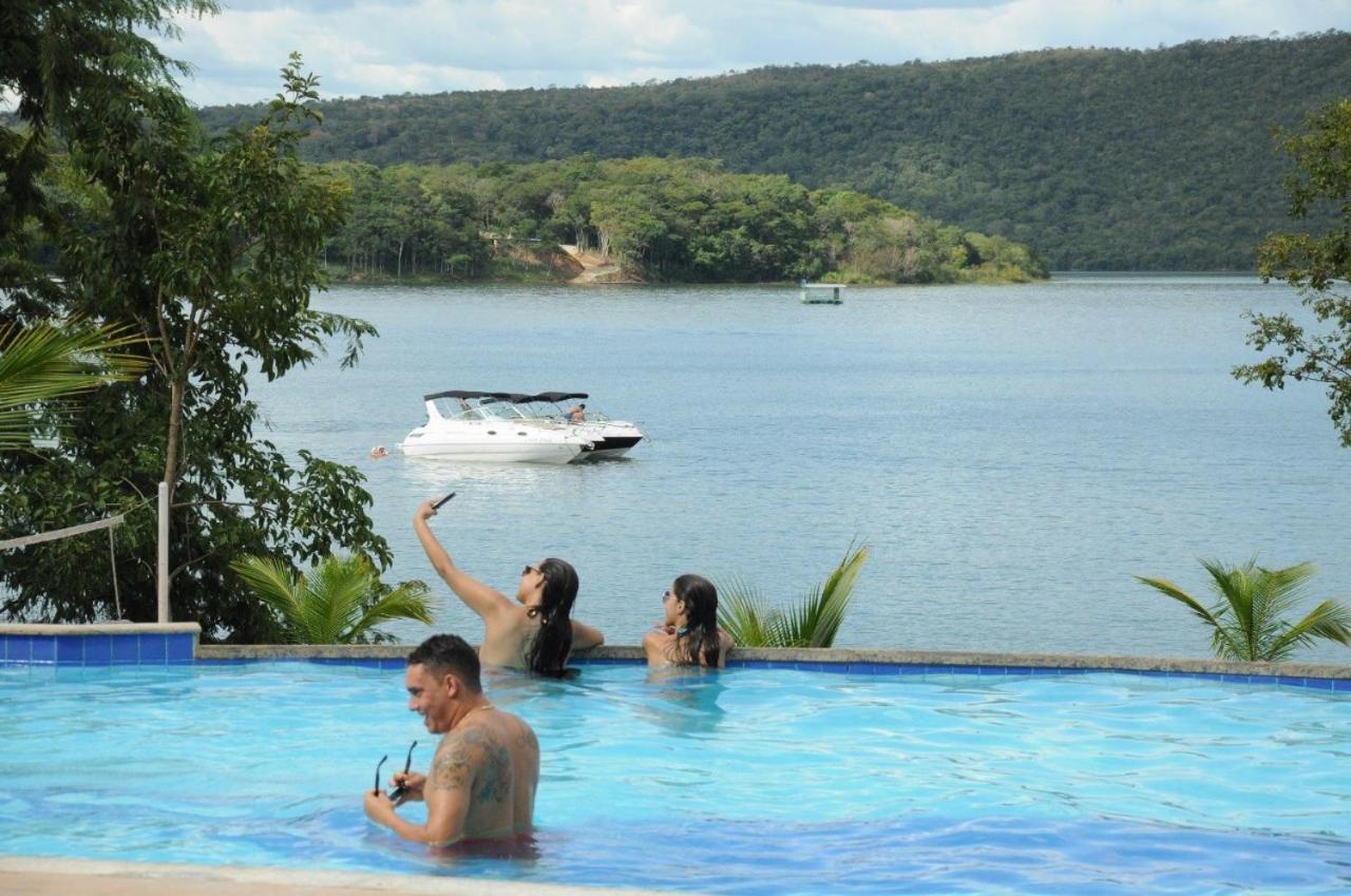 Aldeia Do Lago Caldas Novas Lindo Apt Com Cozinha Mobilia Nova Pode Levar Bebidas Na Area Das Piscinas エクステリア 写真