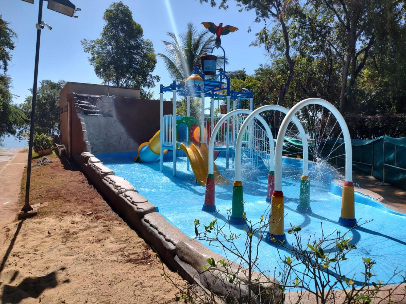 Aldeia Do Lago Caldas Novas Lindo Apt Com Cozinha Mobilia Nova Pode Levar Bebidas Na Area Das Piscinas エクステリア 写真